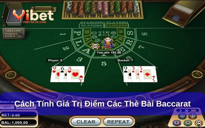 Tính điểm các thẻ bài theo luật chơi Baccarat khá đơn giản Tính điểm các thẻ bài theo luật chơi Baccarat khá đơn giản